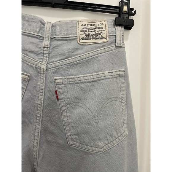 High Loose Levi’s Jeans Wide Legs High Waist Light Wash SZ 24 - Picture 10 of 15